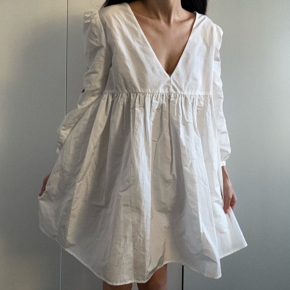 Aritzia Sunday Best white tunic size XS
